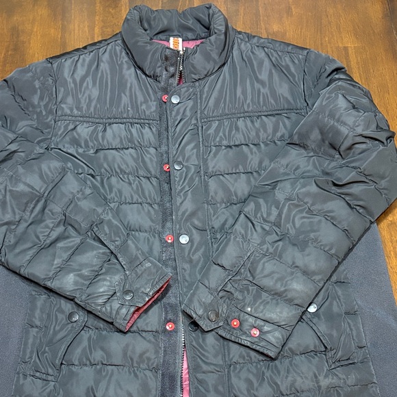 Scotch & Soda Men's Black Puffer Jacket